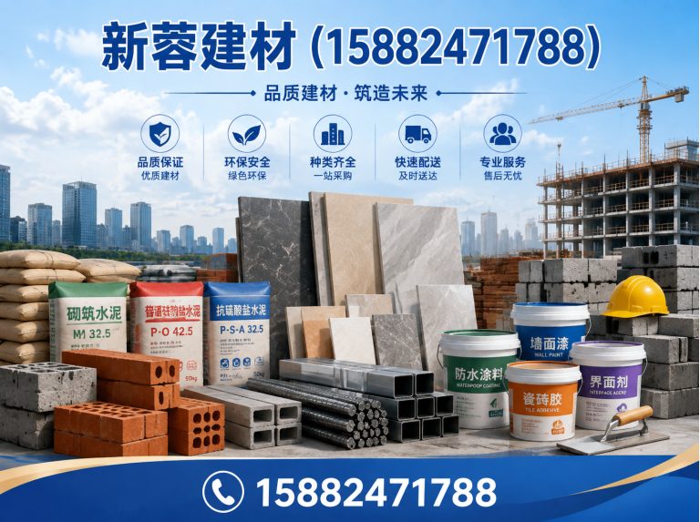 锦江区市政工程建材展示图